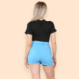 Belted Cargo Skorts