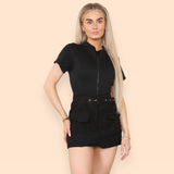 Belted Cargo Skorts