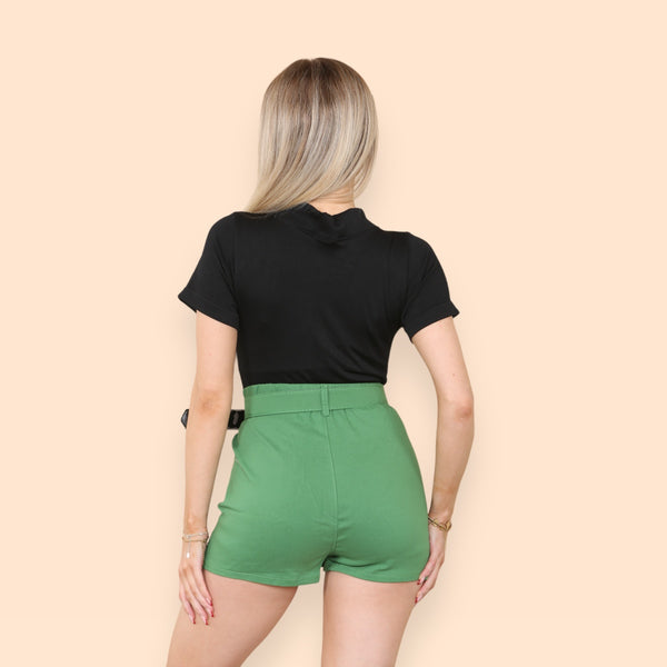 Belted Cargo Skorts