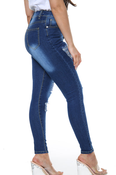 Blue High waisted Jeans