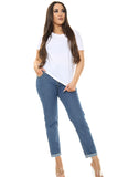 Blue Boyfriend Jeans