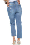 Blue Boyfriend Jeans