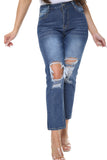 Medium Blue Boyfriend Jeans