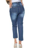 Medium Blue Boyfriend Jeans