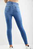 LADIES HIGH WAISTED Blue JEANS