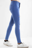 Blue Ladies High waisted jeans