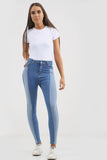 Blue High Waisted Jeans