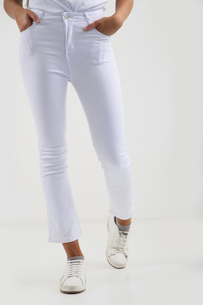 White Ladies High waisted Jeans