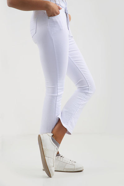 White Ladies High waisted Jeans