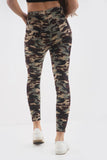 Camouflage Ladies high waisted jeans