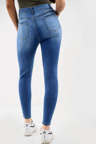 BLUE LADIES Ladies High waisted jeans