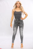 Washed Black High waisted Jeans