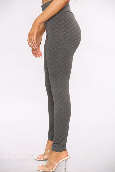 Waffle Push UP Sports Leggings